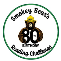 Smokey Bear Reading Challenge Badge